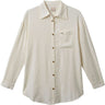 Brixton - Womens Vintage Linen Long Sleeve Shirtdress