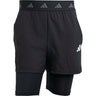 Adidas - Mens Gym+ 2In1 1/2 Shorts