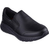 Skechers - Mens Work Slip-Resistant Relaxed Fit: Squad Chaos - Rockrath Slip On Shoes