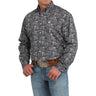 Cinch - Mens Print Long Sleeve Shirt