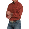 Cinch - Mens Print Long Sleeve Shirt