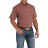 Cinch - Mens Print Short Sleeve Shirt