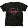 Hole - Mens Distressed Heart T Shirt