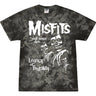 Misfits - Mens Legacy Black Tie Dye T-Shirt