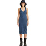 G-Star Raw - Womens Overdyed Asymmetric Zip Dress