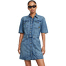G-Star Raw - Womens Biker Short Sleeve Dress