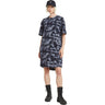 G-Star Raw - Womens Sprayed Letters Loose Graphic T-Shirt Dress