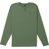 Hurley - Mens H2O-Dri Slub Henley Long Sleeve