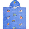 Life Is Good - Kids Pool Party Pattern Fun In The Sun Poncho