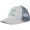 Life Is Good - Unisex Wordmark Stacked Trucker Hat