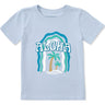 Life Is Good - Toddlers Aloha Palms Short Sleeve Crusher T-Shirt