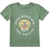 Life Is Good - Toddlers Here For The Treats Short Sleeve T-Shirt