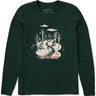 Life Is Good - Womens Nostalgic Winter Day Long Sleeve T-Shirt