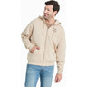 Life Is Good - Mens Crafty Lig Stacked Good Vibes Fleece Zip Hoodie