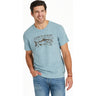 Life Is Good - Mens Crafty Trout Slub Slim Fit T-Shirt