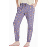 Life Is Good - Womens Breakfast Pattern Snuggle Up Sleep Jogger
