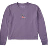 Life Is Good - Womens Sneaker Daisy Long Sleeve Crusher T-Shirt