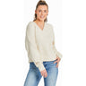 Life Is Good - Womens Solid French Terry Boxy Pullover Hoodie