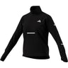 Adidas - Womens Warm Half Zip Long Sleeve T-Shirt