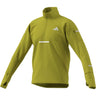 Adidas - Mens Warm Half Zip Long Sleeve T-Shirt