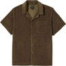 Brixton - Mens Bunker Terry Cloth Knit Shirt