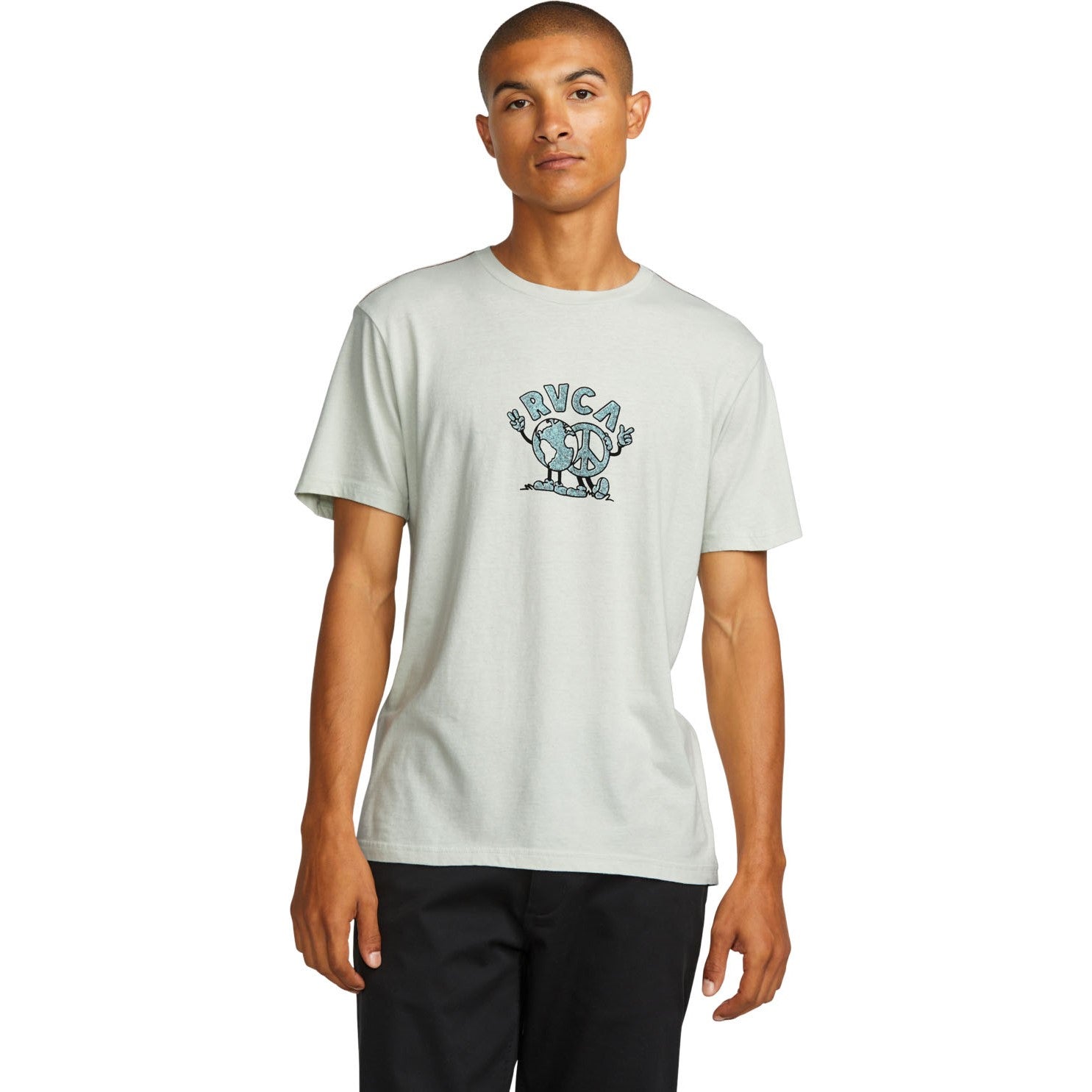 Rvca - Mens Rvca United Short Sleeve T-Shirt Dress Code Rvca - Mens Rvca United Short Sleeve T-Shirt Dress Code