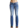 Miss Me - Womens Low-Rise Bootcut Jeans