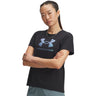 Under Armour - Womens Rival Shimmer Short Sleeve T-Shirt