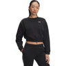 Under Armour - Womens Rival Fleece Piped Crew Neck T-Shirt