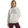 Under Armour - Womens Rival Fleece Oversized Varsity Crew Neck Sweater