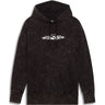 Puma - Womens Tech-X Washed Relaxed Fleece Hoodie