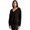 Puma - Womens Ess V-Neck Crewneck Sweatshirt