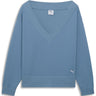 Puma - Womens Ess V-Neck Crewneck Sweatshirt