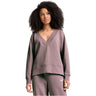 Puma - Womens Ess V-Neck Crewneck Sweatshirt