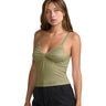 Rvca - Womens Slate Twist Tank Top