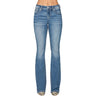Miss Me - Womens Neutral Blues Horseshoe Mid-Rise Bootcut Jeans