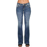 Miss Me - Womens 34" Mid-Rise Bootcut Jeans