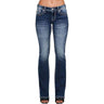 Miss Me - Womens 34" Mid-Rise Bootcut Jeans