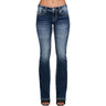 Miss Me - Womens 32" Mid-Rise Bootcut Jeans
