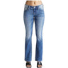 Miss Me - Womens 30" Wing Flip Mid-Rise Bootcut Jeans