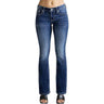 Miss Me - Womens 32" Intricate Wing Mid-Rise Bootcut Jeans
