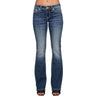 Miss Me - Womens 34" Mid-Rise Bootcut Jeans