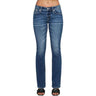 Miss Me - Womens 34" Mid-Rise Slim Bootcut Jeans