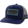 Hooey - Mens Cr82 6-Panel Trucker Cap With Rectangle Patch