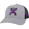 Hooey - Mens Tcu 6-Panel Trucker Cap With Logo