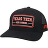 Hooey - Mens Texas Tech 6-Panel Trucker Cap With Rectangle Patch