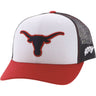 Hooey - Mens Ut 6-Panel Trucker Cap With Longhorn