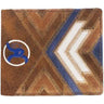 Roughy - Unisex Kamali Roughout & Patchwork Wallet Wdebossed 2.0 Logo Bifold Wallet