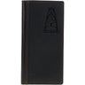 Hog - Unisex Logo Embossed Money Clip Wallet With Leather