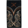 Hooey - Unisex Ranger Logo & Boot Stitch Filigree Embroidered Rodeo Wallet With Accents